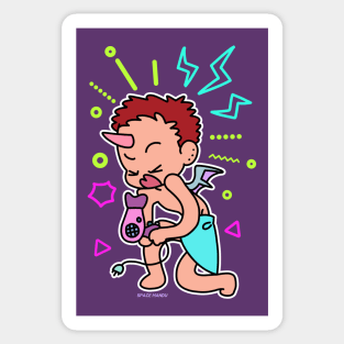 Singing in the shower Sticker